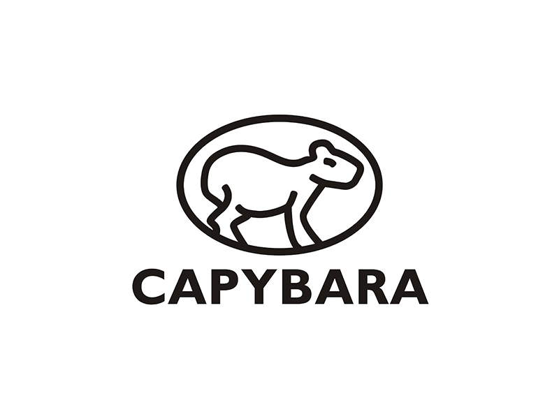 周都響的CAPYBARAlogo設(shè)計