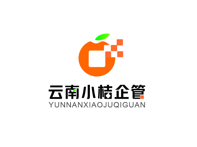 向紅的云南小桔企業(yè)管理有限公司logo設計