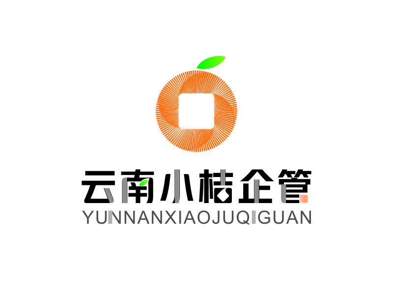 向紅的云南小桔企業(yè)管理有限公司logo設(shè)計(jì)