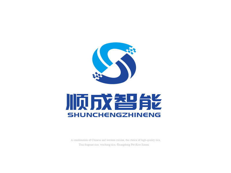 張俊的廣州順成智能設(shè)備有限公司logo設(shè)計