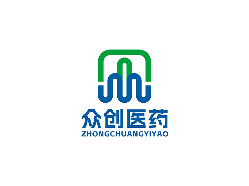 周都響的阜陽眾創(chuàng)醫(yī)藥科技有限公司logo設計