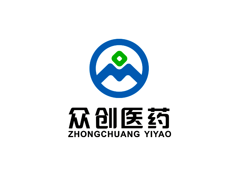 李杰的阜陽眾創(chuàng)醫(yī)藥科技有限公司logo設計