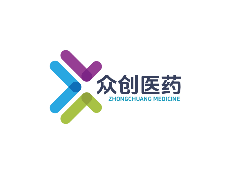 楊忠的阜陽眾創(chuàng)醫(yī)藥科技有限公司logo設計