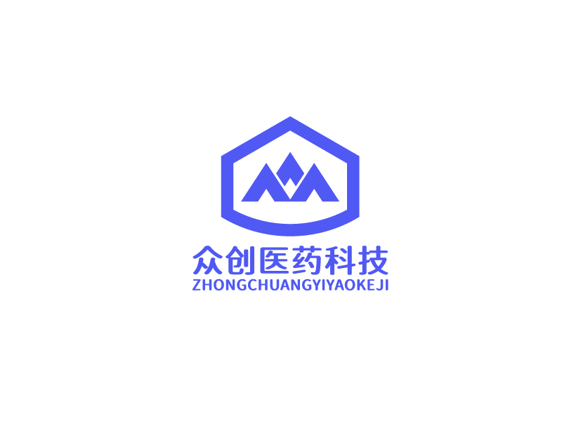 李寧的阜陽眾創(chuàng)醫(yī)藥科技有限公司logo設計