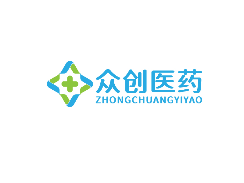 李寧的阜陽眾創(chuàng)醫(yī)藥科技有限公司logo設計